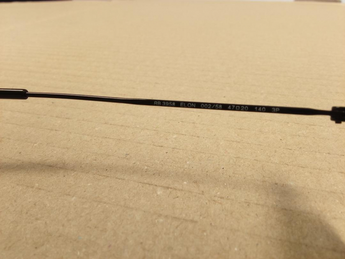 Ochelari de soare Ray-Ban pentru bărbați, 0RB3958-002/58-47, negru [4]