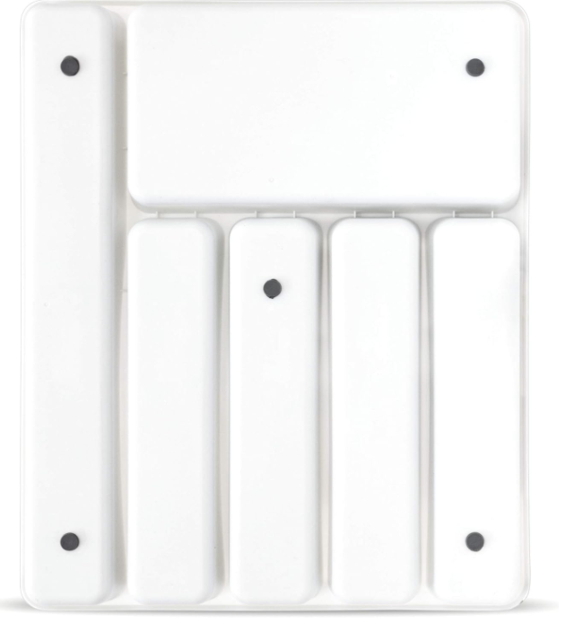 Organizator de tacâmuri Relaxdays cu 6 compartimente, 5 x 32.5 x 40.5 cm [7]