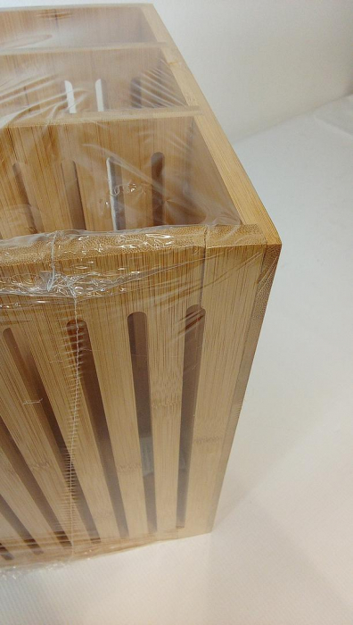 Organizator pentru birou Relaxdays, 3 compartimente, 30 x 28 x 26.5 cm [3]