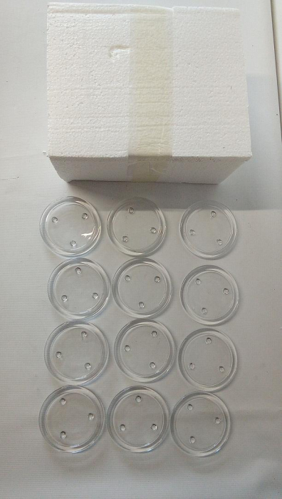 Pachet de 12 Suporturi de sticlă pentru lumanari SUMNACON [2]