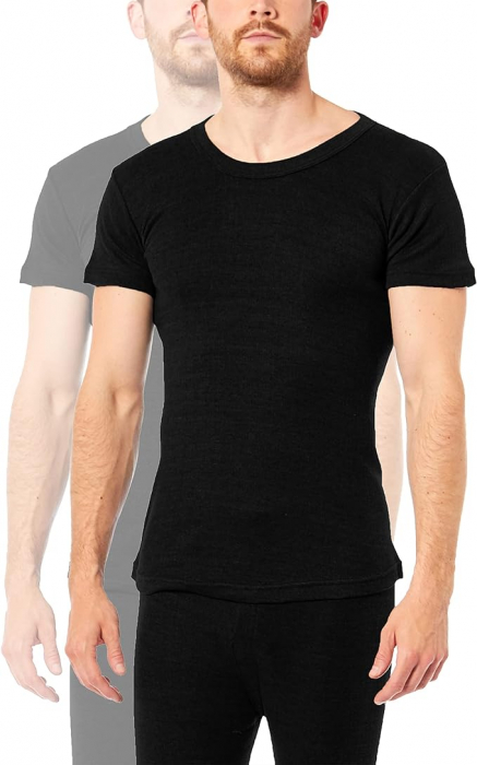 Pachet de 2 tricouri, Lenjerie de corp termica pentru bărbați Heatwave, Marimea XL [6]