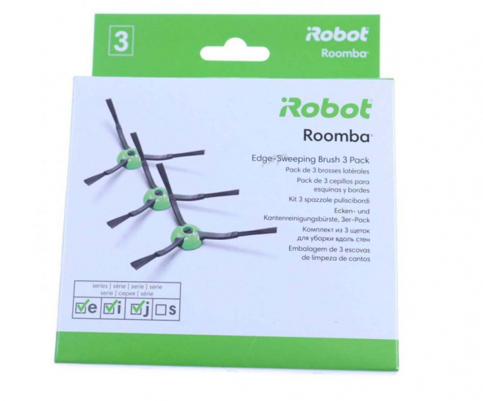 Set 3 perii laterale pentru aspirator robot IROBOT 4757628, Roomba Seriile E, I, J [2]