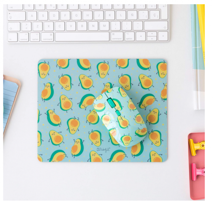 Pachet Wondee Mr Wonderful Mouse și Mouse Pad 2 în 1 cu design avocado [5]