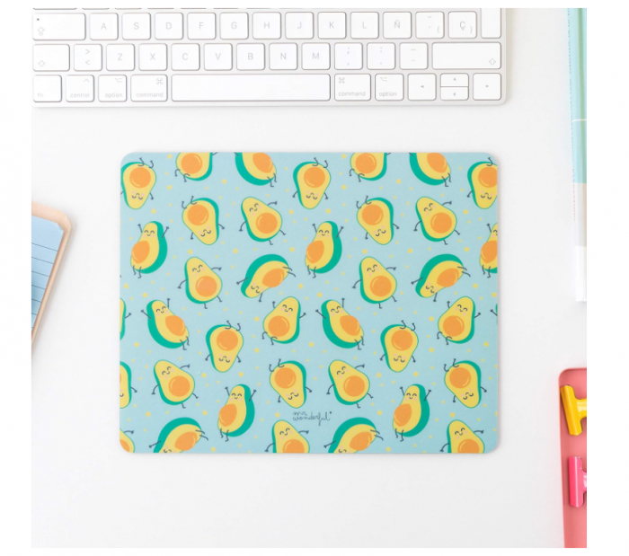 Pachet Wondee Mr Wonderful Mouse și Mouse Pad 2 în 1 cu design avocado [6]