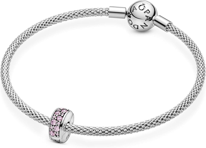 Pandantiv PANDORA Pink Pave 791817PCZ [10]