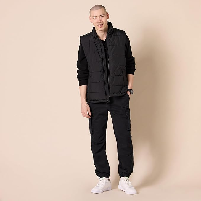 Pantaloni cargo pentru bărbați Amazon Essentials, cu talie standard, cu șnur, XXL [4]