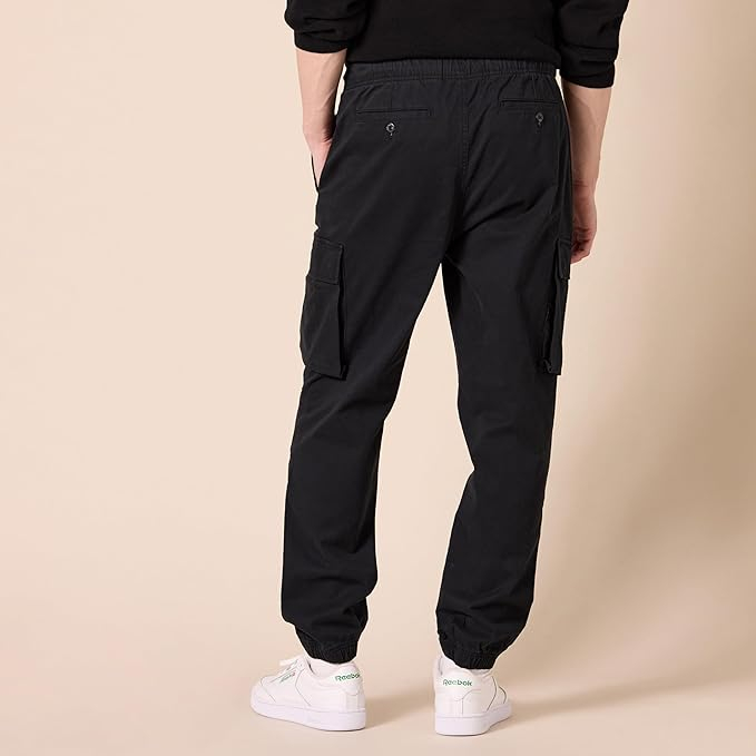 Pantaloni cargo pentru bărbați Amazon Essentials, cu talie standard, cu șnur, XXL [2]