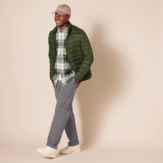 Pantaloni cargo pentru bărbați Amazon Essentials, Marimea 30W x 29L [5]