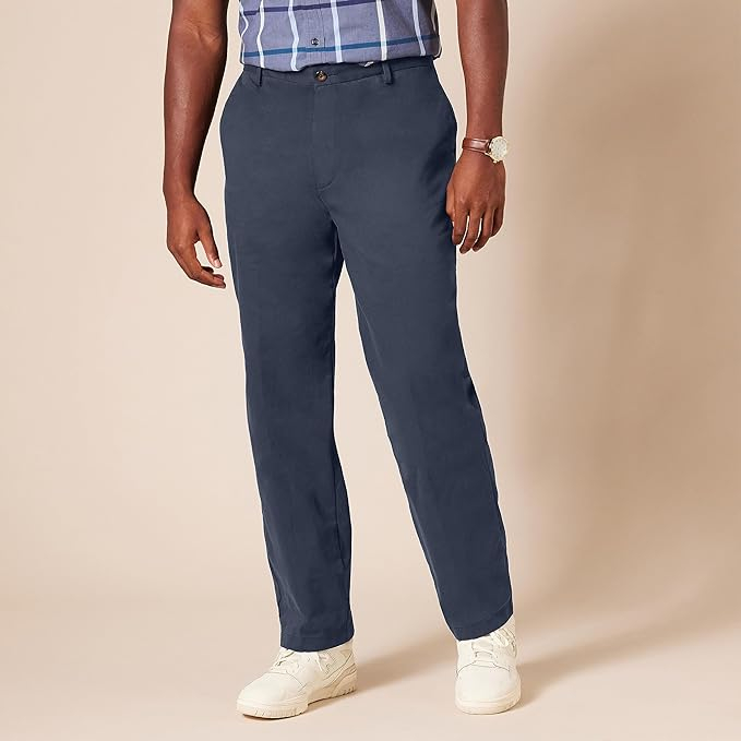Pantaloni chino Amazon Essentials pentru bărbați, Mariema 40W x 32L [7]