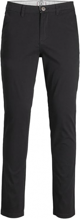 Pantaloni chino Jack & Jones Jjimarco Jjdave pentru bărbați, negru, 28W/32L [7]