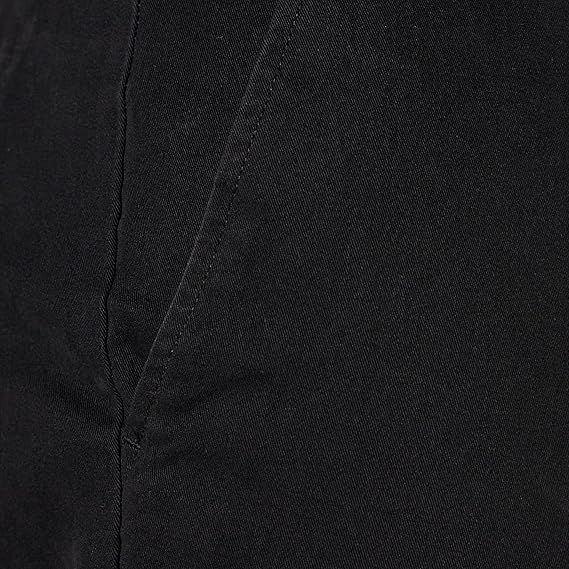 Pantaloni chino pentru barbati Amazon Essentials, Slim Fit Casual Stretch, negru, 42W/30L [8]