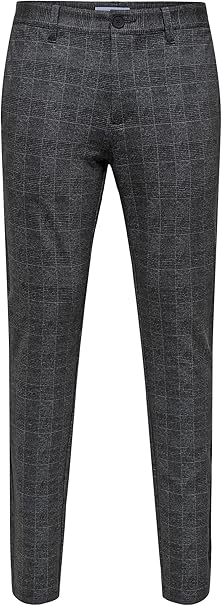 Pantaloni chino pentru barbati, Only & Sons ONSMARK Slim Fit, negru, W34/L32 [5]