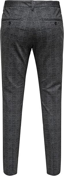 Pantaloni chino pentru barbati, Only & Sons ONSMARK Slim Fit, negru, W34/L32 [6]