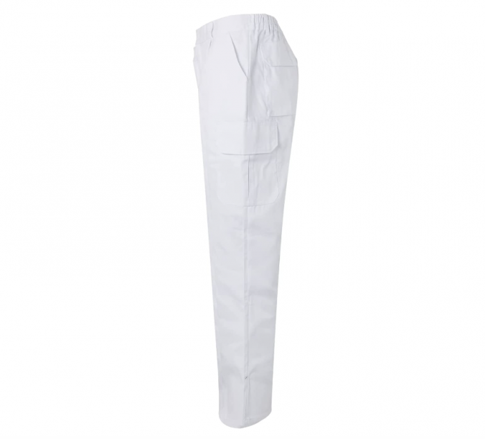 Pantaloni cu buzunare multiple VELILLA 345, culoare albă, mărimea 40 [4]