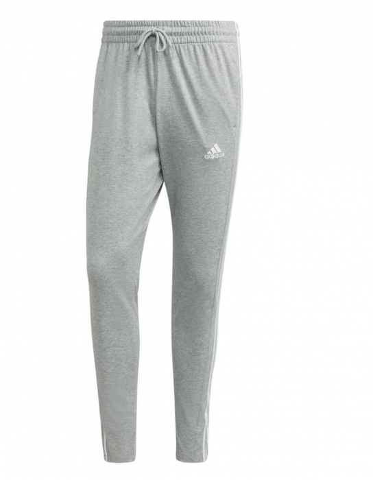 Pantaloni de trening pentru barbati Adidas Essentials, 3 dungi, gri, M [1]