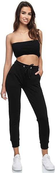 Pantaloni de trening pentru femei Smith & Solo, pantaloni sport din bumbac, Marimea XL [5]