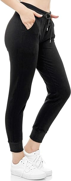 Pantaloni de trening pentru femei Smith & Solo, pantaloni sport din bumbac, Marimea XL [6]