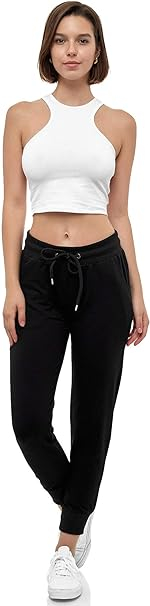 Pantaloni de trening pentru femei Smith & Solo, pantaloni sport din bumbac, Marimea XL [4]