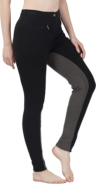 Pantaloni echitatie pentru femei AVON, elastici, negru, 24W [2]