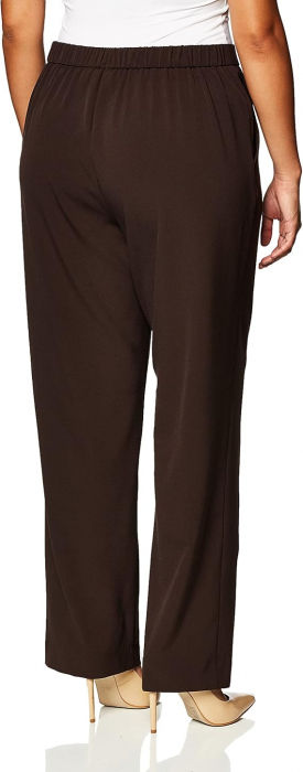 Pantaloni lungi pentru femei Briggs New York, maro, 16 [4]