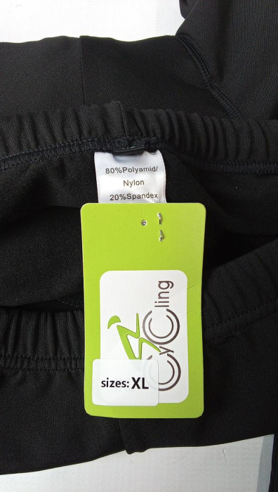 Pantaloni pentru ciclism Fitsund pentru bărbați XL, cu căptușeală 3D pentru scaun [3]
