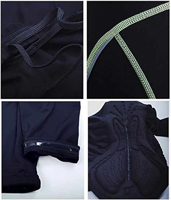 Pantaloni pentru ciclism Fitsund pentru bărbați XL, cu căptușeală 3D pentru scaun [4]