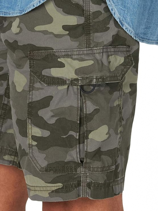Pantaloni scurti cargo pentru barbati Lee Extreme Motion, Woodland Camo, 34W [9]