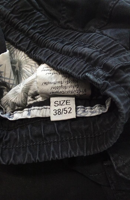 Pantaloni scurti cargo pentru barbati, negru, marime 38/52 [3]