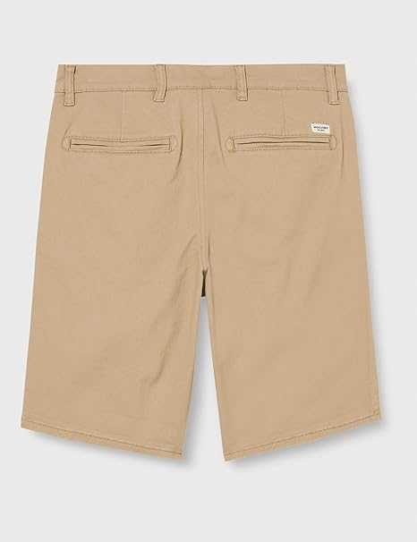 Pantaloni scurți chino pentru bărbați Jack & Jones Jpstdave Jjchino 12182549, bej, M [7]