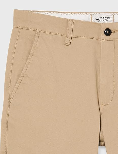 Pantaloni scurți chino pentru bărbați Jack & Jones Jpstdave Jjchino 12182549, bej, M [6]