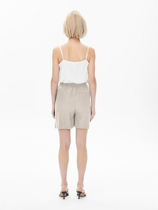 Pantaloni scurti cu talie inalta pentru femei ONLY Onltokyo, casual, bej, S [7]