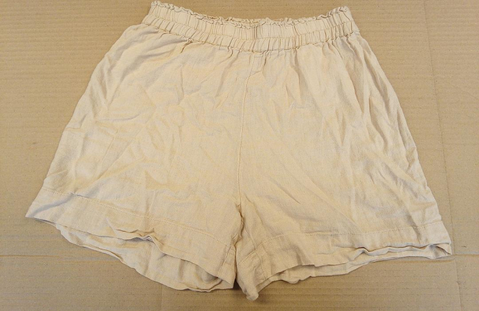 Pantaloni scurti cu talie inalta pentru femei ONLY Onltokyo, casual, bej, S [4]