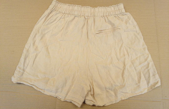 Pantaloni scurti cu talie inalta pentru femei ONLY Onltokyo, casual, bej, S [3]