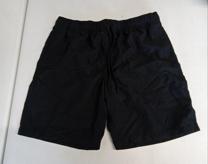 Pantaloni scurți de baie pentru bărbați Amazon Essentials, negru, L [2]