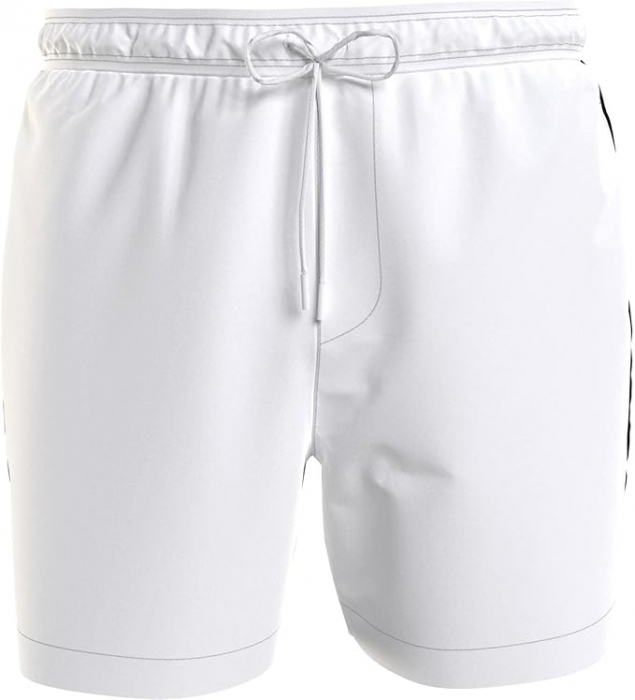 Pantaloni scurti de baie pentru barbati Calvin Klein, alb, L [4]