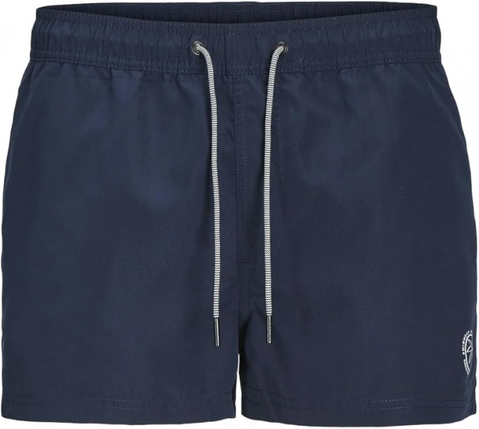 Pantaloni scurți de baie pentru bărbați JACK & JONES Jpstbora Bora Jjswim Solid Ly, bleumarin, S [2]