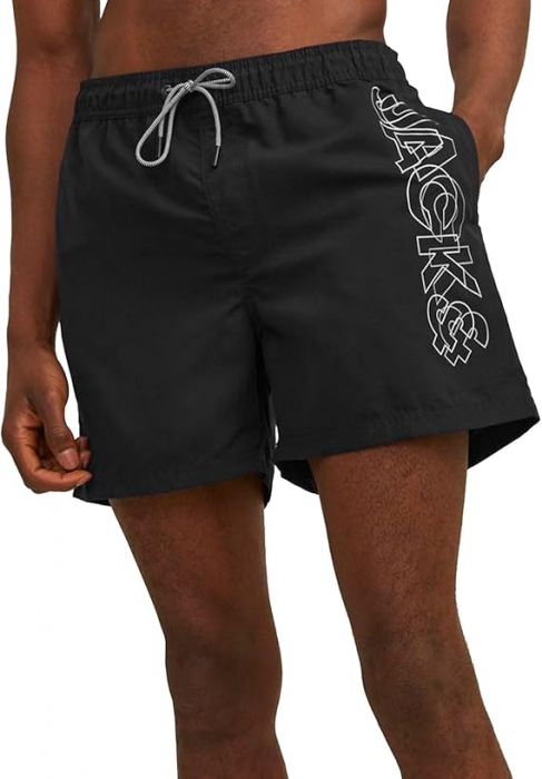Pantaloni scurți de baie pentru bărbați JACK & JONES Jpstfiji Jjswim Double Logo Ly SN, XS [3]