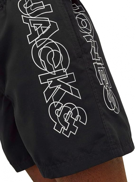 Pantaloni scurți de baie pentru bărbați JACK & JONES Jpstfiji Jjswim Double Logo Ly SN, XS [5]