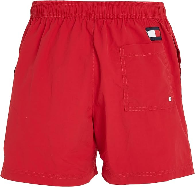 Pantaloni scurți de baie pentru bărbați Tommy Hilfiger Sf Medium, roșu, L [4]