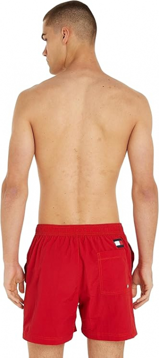 Pantaloni scurți de baie pentru bărbați Tommy Hilfiger Sf Medium, roșu, L [2]