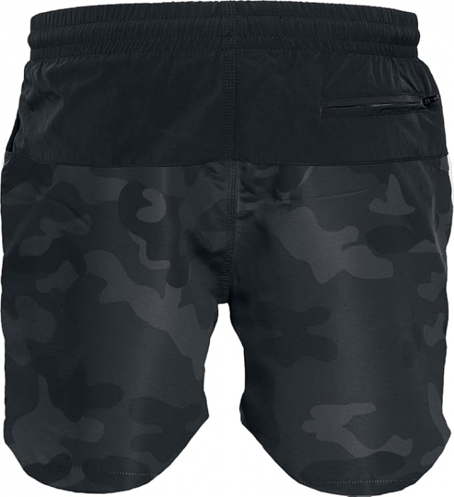 Pantaloni scurti de baie pentru barbati Urban Classics, negru camuflaj, 3XL [2]