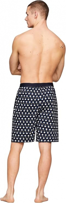 Pantaloni scurți de pijama pentru bărbați Tommy Hilfiger UM0UM01765, mini-palmieri, L [2]