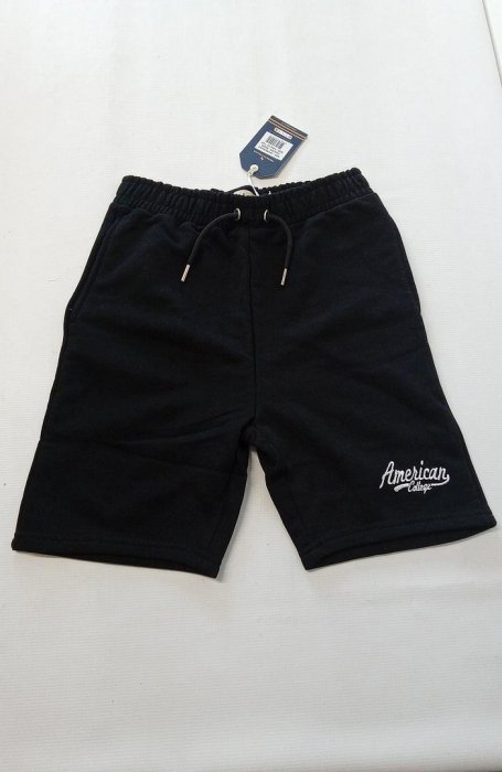 Pantaloni scurti pentru copii American College ACBER222, unisex, negru, 14 ani [2]