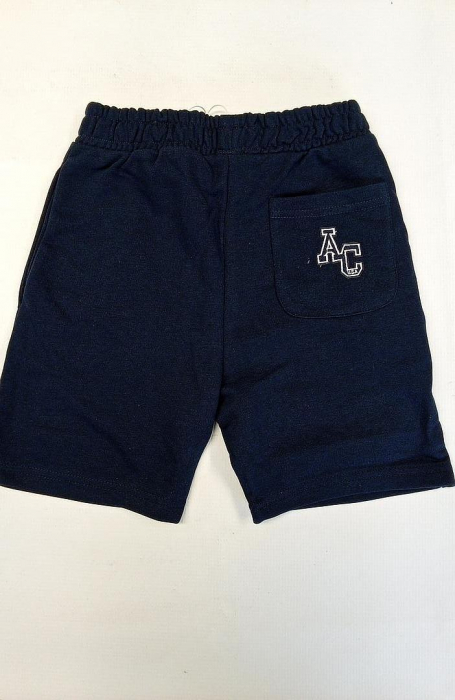 Pantaloni scurti pentru copii American College, unisex, bleumarin, 4 ani [3]