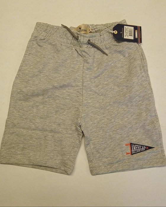 Pantaloni scurti pentru copii American College, unisex, gri, 14 ani [2]