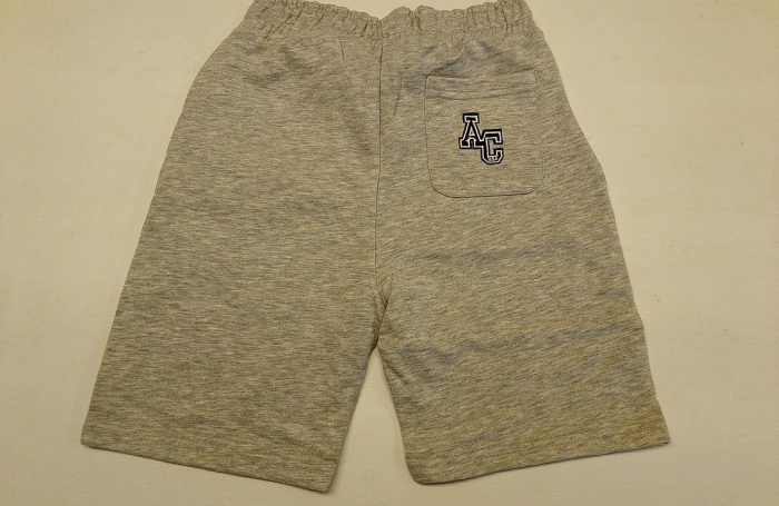 Pantaloni scurti pentru copii American College, unisex, gri, 14 ani [3]