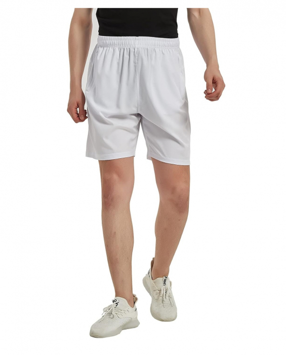 Pantaloni scurți sport HMIYA pentru bărbați, pantaloni scurți de alergare, alb, 3XL [1]