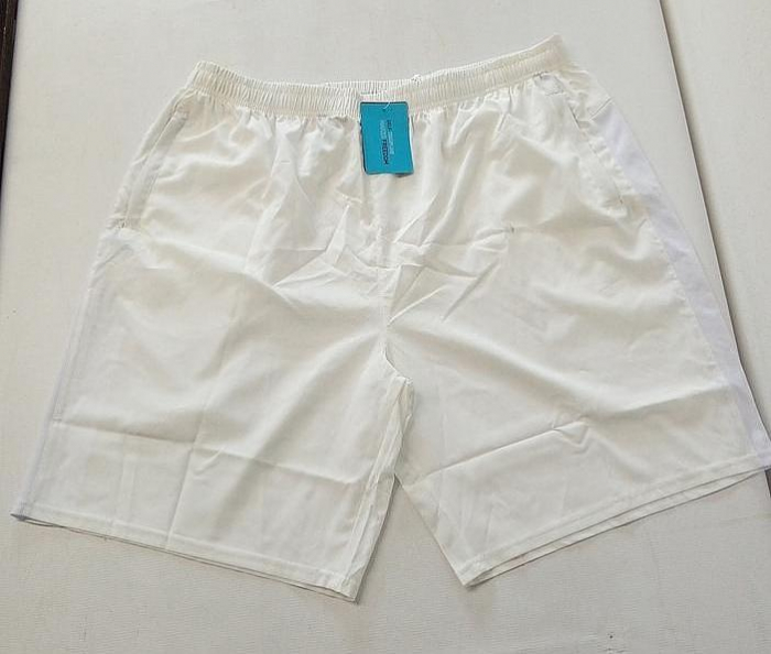 Pantaloni scurți sport HMIYA pentru bărbați, pantaloni scurți de alergare, alb, 3XL [4]