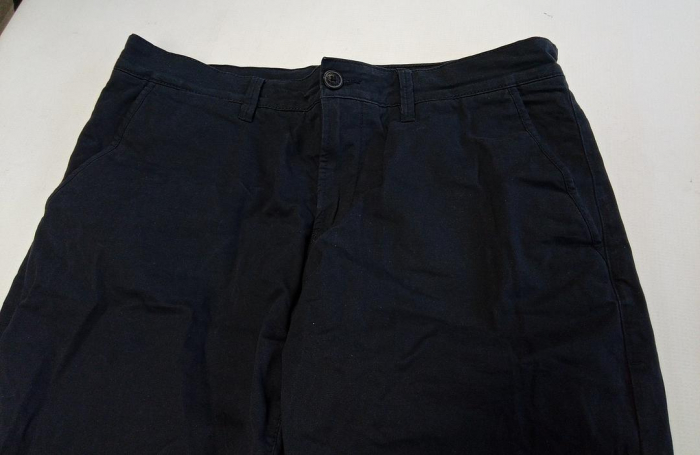 Pantaloni chino slim fit pentru bărbați TOM TAILOR, din denim, negru, 34W/32L [4]