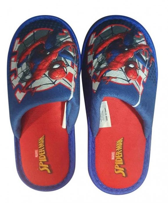 Papuci pentru copii SpiderMan SPP9384, albastru/rosu, marime 27/28 [7]